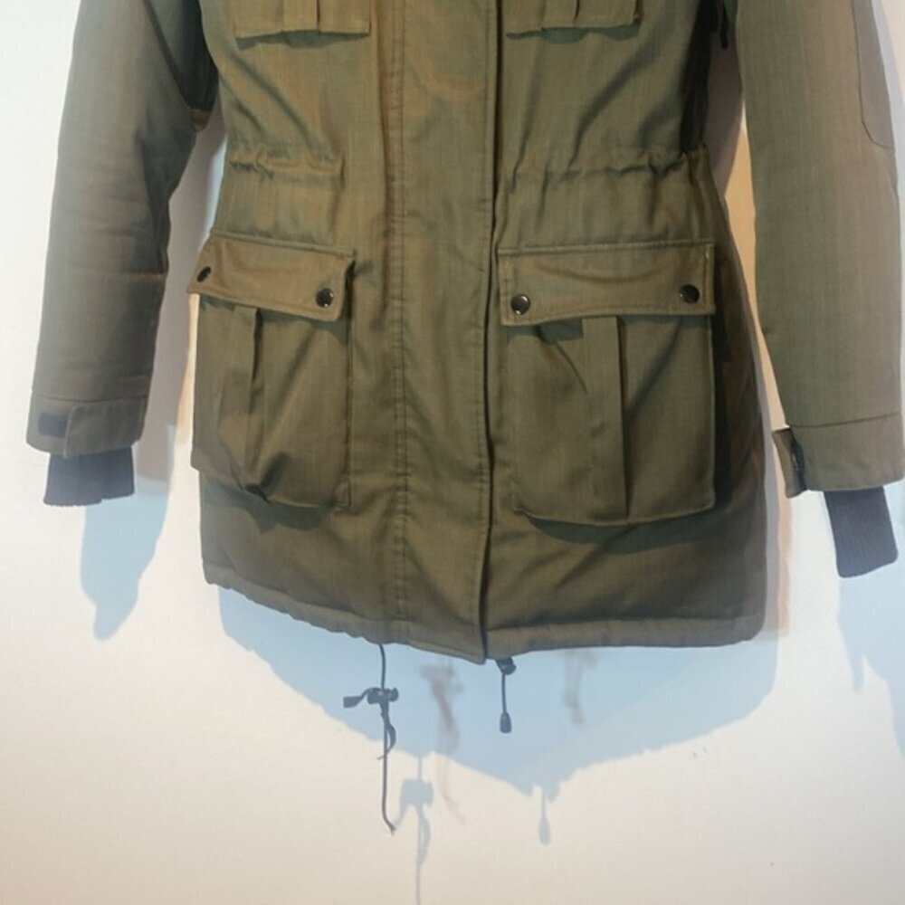 Nobis Cindy women’s parka army green size small - Picture 11 of 16